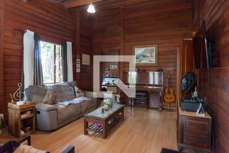 sala de casa de condomínio à venda com 3 quartos, 265m² em Vereda das Gerais, Nova Lima