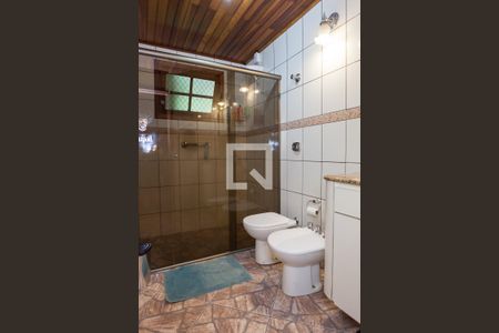 Banheiro Social de casa de condomínio à venda com 3 quartos, 265m² em Vereda das Gerais, Nova Lima