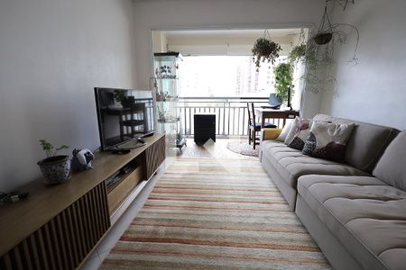 Sala de apartamento à venda com 3 quartos, 100m² em Jardim Bela Vista, Santo André