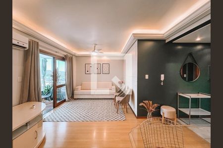 Sala  de apartamento à venda com 2 quartos, 82m² em Canudos, Novo Hamburgo
