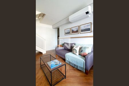 Sala de apartamento à venda com 1 quarto, 57m² em Vila Olímpia, São Paulo