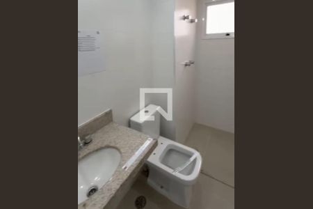 Banheiro de apartamento à venda com 3 quartos, 94m² em Vila Valparaíso, Santo André