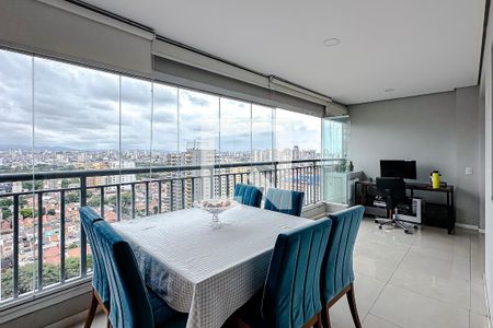 Varanda da Sala de apartamento para alugar com 2 quartos, 75m² em Belenzinho, São Paulo