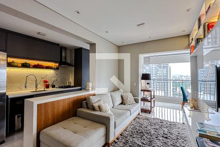 Sala de apartamento para alugar com 2 quartos, 75m² em Belenzinho, São Paulo