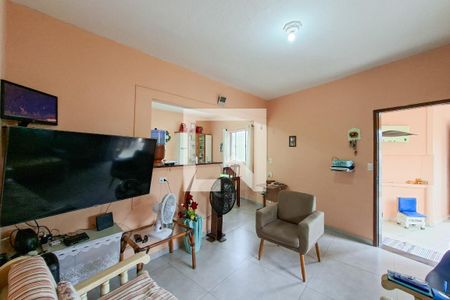 Sala de casa para alugar com 2 quartos, 80m² em Vila Caiçara, Praia Grande