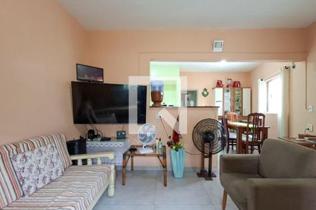 Sala de casa para alugar com 2 quartos, 80m² em Vila Caiçara, Praia Grande