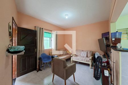 Sala de casa para alugar com 2 quartos, 80m² em Vila Caiçara, Praia Grande