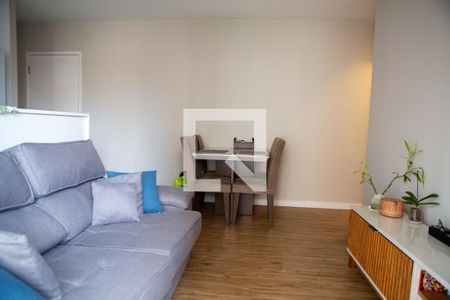 Sala de estar e Jantar de apartamento à venda com 2 quartos, 63m² em Jaguaré, São Paulo