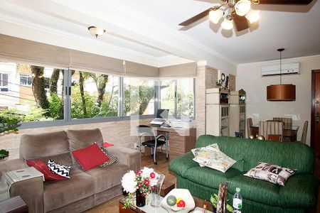 Sala de apartamento à venda com 2 quartos, 89m² em Petrópolis, Porto Alegre