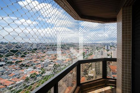 Varanda da suíte 1 de apartamento para alugar com 4 quartos, 196m² em Rudge Ramos, São Bernardo do Campo