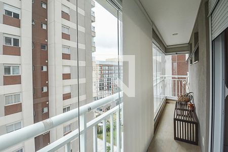 Sacada do Quarto 2 - Suíte de apartamento à venda com 3 quartos, 127m² em Jardim Chácara Inglesa, São Bernardo do Campo