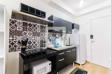 Studio - Quarto e Cozinha de kitnet/studio para alugar com 1 quarto, 26m² em Butantã, São Paulo