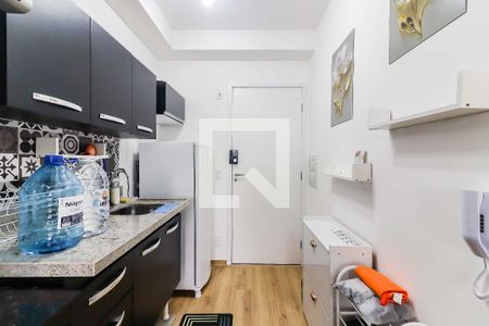 Studio - Quarto e Cozinha de kitnet/studio para alugar com 1 quarto, 26m² em Butantã, São Paulo