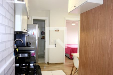 Cozinha  de apartamento à venda com 2 quartos, 36m² em Vila Flora, Guarulhos