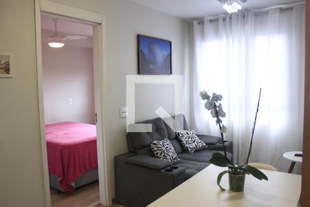 Sala  de apartamento à venda com 2 quartos, 36m² em Vila Flora, Guarulhos