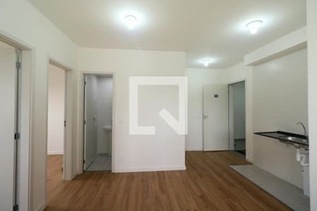Sala de apartamento para alugar com 2 quartos, 42m² em Jardim Concordia, Diadema