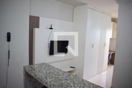 Sala/Cozinha de kitnet/studio para alugar com 1 quarto, 38m² em Nova Ribeirânia, Ribeirão Preto