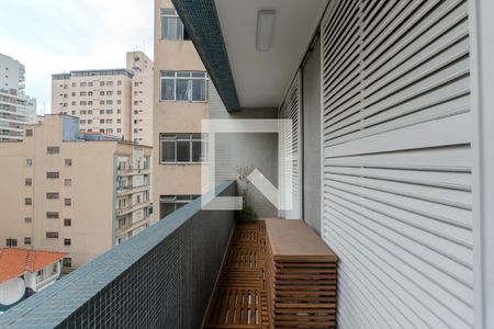 Sacada de apartamento para alugar com 2 quartos, 108m² em Consolação, São Paulo