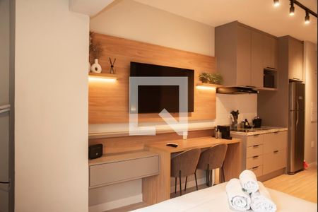 Studio de kitnet/studio para alugar com 1 quarto, 25m² em Vila Clementino, São Paulo