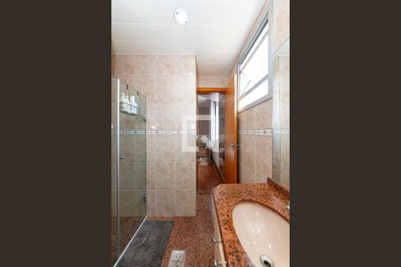 Banheiro da Suíte de apartamento à venda com 4 quartos, 197m² em Prado, Belo Horizonte