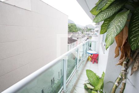 Varanda da Sala de apartamento à venda com 3 quartos, 110m² em Freguesia (jacarepaguá), Rio de Janeiro