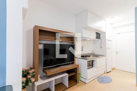 Studio - Quarto e Cozinha de kitnet/studio para alugar com 1 quarto, 25m² em Butantã, São Paulo