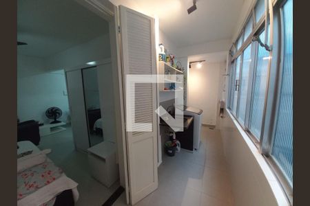 Área de Serviço de apartamento para alugar com 1 quarto, 43m² em Centro, São Vicente