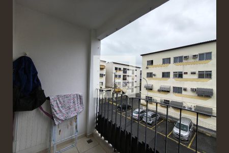 Varanda - Sala de apartamento para alugar com 2 quartos, 54m² em Taquara, Rio de Janeiro