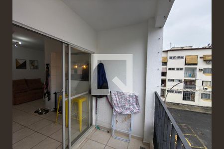 Varanda - Sala de apartamento para alugar com 2 quartos, 54m² em Taquara, Rio de Janeiro