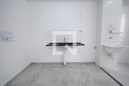 Sala / Cozinha / Área de serviço de apartamento para alugar com 1 quarto, 37m² em Jardim, Santo André