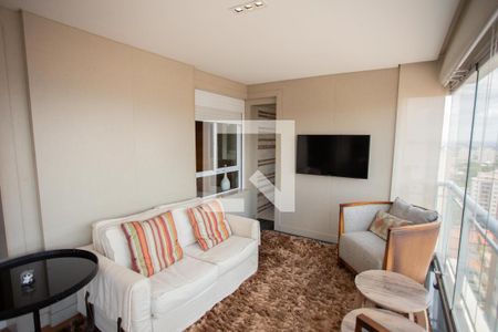 VARANDA DA SALA de apartamento à venda com 3 quartos, 204m² em Santa Teresinha, São Paulo