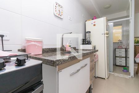 Cozinha de apartamento à venda com 2 quartos, 42m² em Jardim Triana, São Paulo