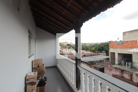 Varanda da Sala de casa à venda com 2 quartos, 107m² em Frei Leopoldo, Belo Horizonte