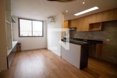 Sala / sala de Jantar de apartamento para alugar com 2 quartos, 55m² em Santo Amaro, São Paulo