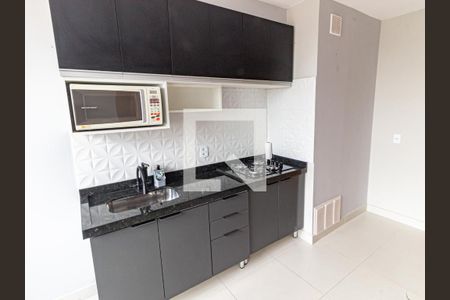 Sala/Cozinha de apartamento para alugar com 1 quarto, 24m² em Belenzinho, São Paulo