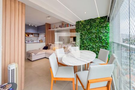 Varanda da Sala de apartamento à venda com 1 quarto, 40m² em Vila Mariana, São Paulo