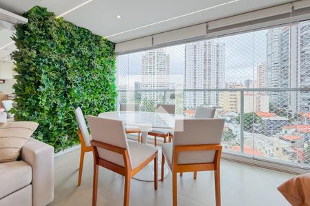 Varanda da Sala de apartamento à venda com 1 quarto, 40m² em Vila Mariana, São Paulo