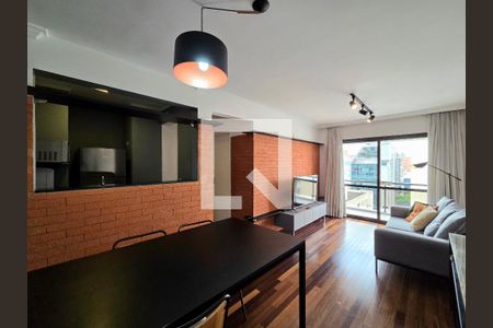 Sala de apartamento à venda com 1 quarto, 42m² em Itaim Bibi, São Paulo