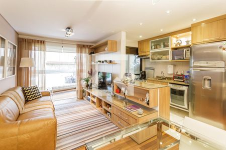 Sala de apartamento para alugar com 2 quartos, 64m² em Vila Olímpia, São Paulo