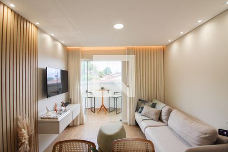 Sala de apartamento à venda com 2 quartos, 50m² em Indians, Belo Horizonte