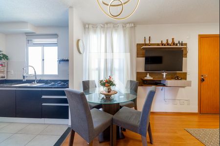 Detalhe Sala de apartamento para alugar com 2 quartos, 50m² em Cecília, Viamão