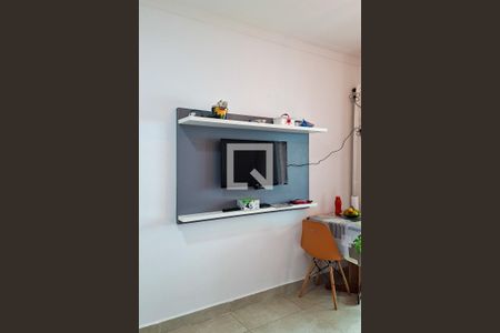 Sala de apartamento para alugar com 1 quarto, 55m² em Vila Caiçara, Praia Grande