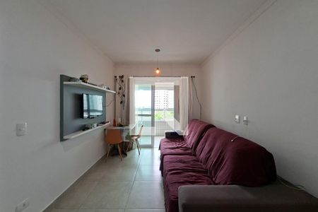 Sala de apartamento para alugar com 1 quarto, 55m² em Vila Caiçara, Praia Grande