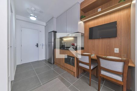 Studio de kitnet/studio para alugar com 1 quarto, 27m² em Santo Amaro, São Paulo