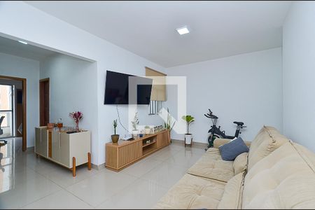Sala de apartamento à venda com 3 quartos, 111m² em Horto, Belo Horizonte