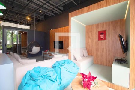 Área comum de kitnet/studio para alugar com 1 quarto, 40m² em Pinheiros, São Paulo