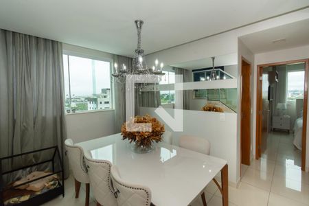 Sala de apartamento à venda com 2 quartos, 144m² em Cabral, Contagem