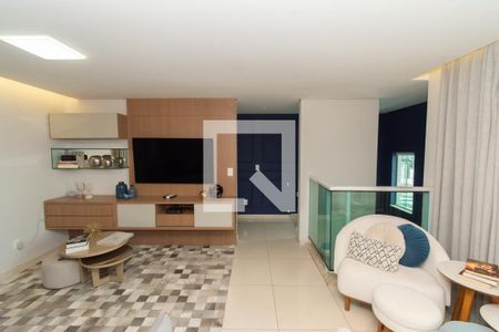 Cobertura - Sala de apartamento à venda com 2 quartos, 144m² em Cabral, Contagem
