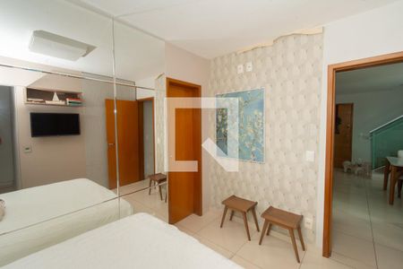 Suíte de apartamento à venda com 2 quartos, 144m² em Cabral, Contagem