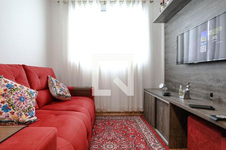 Sala de apartamento para alugar com 2 quartos, 48m² em Vila Mogilar, Mogi das Cruzes